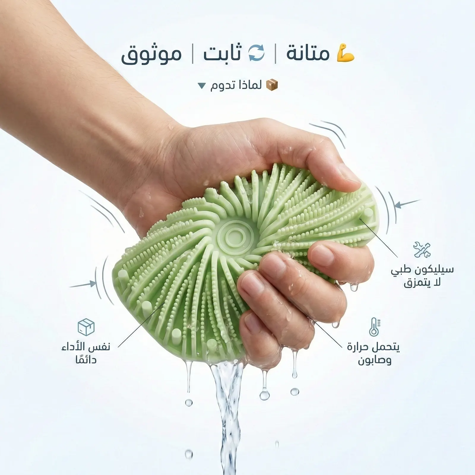 شرح مصوّر لإحدى خصائص ليفة Scrub Plus